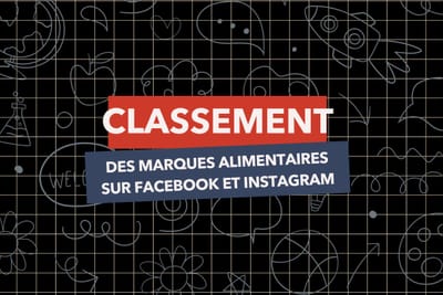 Classement des marques alimentaires sur Facebook et Instagram (analyse et benchmark des bonnes pratiques)