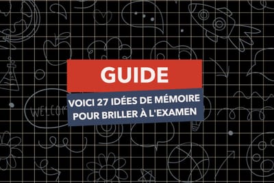 Licence & Master : voici 27 idées de mémoire pour briller à l'examen