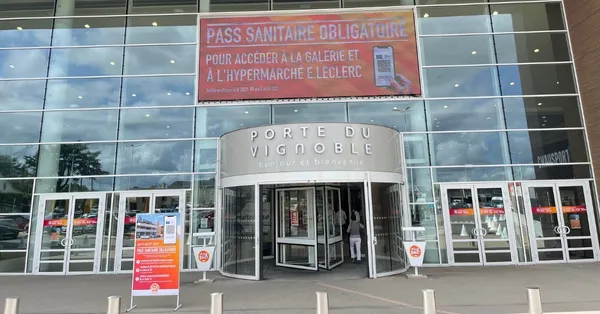 Pass sanitaire exigé au E.Leclerc de Basse-Goulaine en Loire-Atlantique