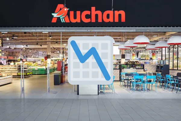Le bilan inquiétant d'Auchan en 2023 (avec 379 millions d'euros de perte)