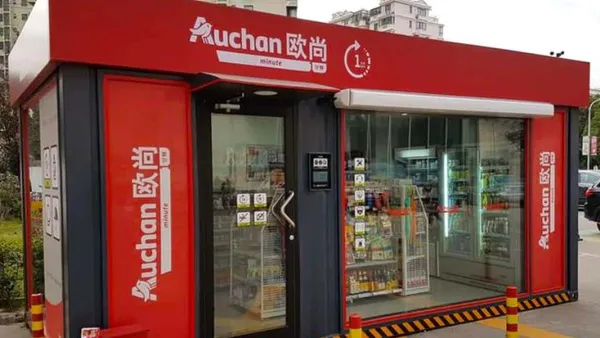 Auchan Minute débarque en France avec ses magasins 100% automatisés